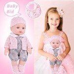 Realistic 12-Inch Reborn Doll Gift Set