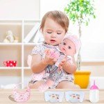 Realistic 12-Inch Reborn Doll Gift Set