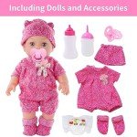 12-Inch Reborn Baby Doll Play Set with Accessories