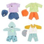 Baby Boy Doll Clothes for 12-16 Inch Dolls