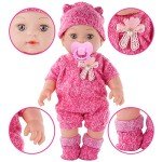 12-Inch Reborn Baby Doll Play Set with Accessories