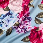 Preemie Baby Girl Flower Print Outfit Set