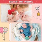 12 Pairs Preemie Cotton Ruffle Socks for Babies