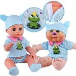 6pcs Baby Doll Clothes for 9-11 Inch Dolls