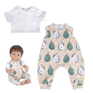 Adorable 2-Piece Outfits for 16-18 Inch Reborn Dolls