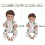 Adorable 2-Piece Outfits for 16-18 Inch Reborn Dolls