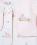 Baby Bunnies One Piece Pajamas & Hat Set