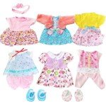 Baby Doll Clothes Sets for 10-12 Inch Dolls