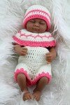Adorable 11" African American Reborn Baby Doll