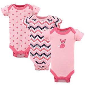 Unisex Cotton Preemie Bodysuits - Foxy Design