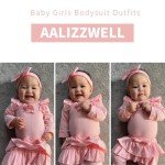 Aalizzwell Pink Preemie Bodysuit and Pants Set