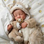 Reborn Baby Doll Boy - 17-Inch Realistic Toy