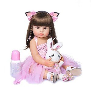 22" Realistic Silicone Vinyl Reborn Toddler Doll