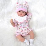 Cute 16-Inch Realistic Reborn Baby Doll Girl
