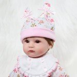 Cute 16-Inch Realistic Reborn Baby Doll Girl