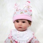 Cute 16-Inch Realistic Reborn Baby Doll Girl