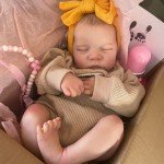 Soft Body 19-inch Reborn Baby Doll Set
