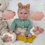 Cute 20-Inch Reborn Baby Doll with Gift Box