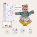 Cute 20-Inch Reborn Baby Doll with Gift Box
