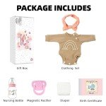 Lifelike 20-Inch Reborn Baby Doll with Accessories