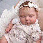 22-Inch Realistic Reborn Baby Doll - Peaches