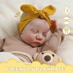 17-Inch Realistic Reborn Baby Doll with Accessories