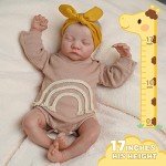 17-Inch Realistic Reborn Baby Doll with Accessories