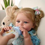 Realistic 18-Inch Reborn Baby Doll - Blonde Girl