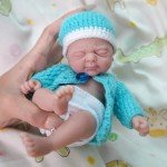 7" Lifelike Micro Preemie Silicone Baby Doll Lila