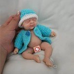 7" Lifelike Micro Preemie Silicone Baby Doll Lila
