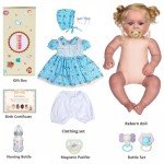 Realistic 18-Inch Reborn Baby Doll - Blonde Girl