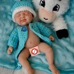 7" Lifelike Micro Preemie Silicone Baby Doll Lila