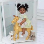 Wamdoll 24-Inch Realistic Smiling Reborn Baby Girl