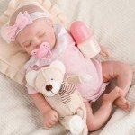 Jirachi 18-Inch Lifelike Reborn Baby Doll Set