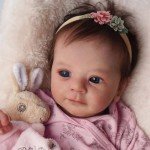 Felicia 17-Inch Realistic Reborn Baby Doll