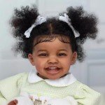 Wamdoll 24-Inch Realistic Smiling Reborn Baby Girl