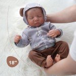 18-Inch Realistic Reborn Boy Doll - Levi