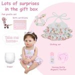 Realistic 20" Reborn Baby Doll Gift Set