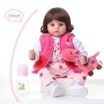19" Realistic Reborn Baby Doll with Accessories