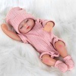 Realistic 10-Inch Reborn Baby Doll in Pink