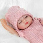 Realistic 10-Inch Reborn Baby Doll in Pink
