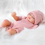 Realistic 10-Inch Reborn Baby Doll in Pink