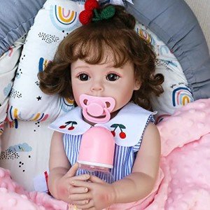 Realistic 18-Inch Reborn Baby Doll for Girls
