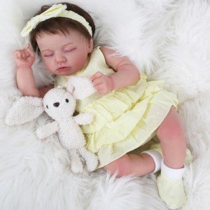 Realistic 20-Inch Reborn Baby Doll - Girl