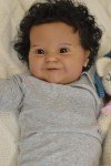 24-Inch Realistic African American Reborn Doll