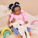 Reborn Baby Doll - Black Girl, 20 Inch