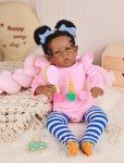 Reborn Baby Doll - Black Girl, 20 Inch