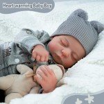 JIZHI 20-Inch Realistic Reborn Baby Doll Noah