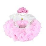 Pink Crown Reborn Baby Doll Clothing Set
