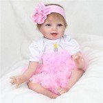 Pink Crown Reborn Baby Doll Clothing Set